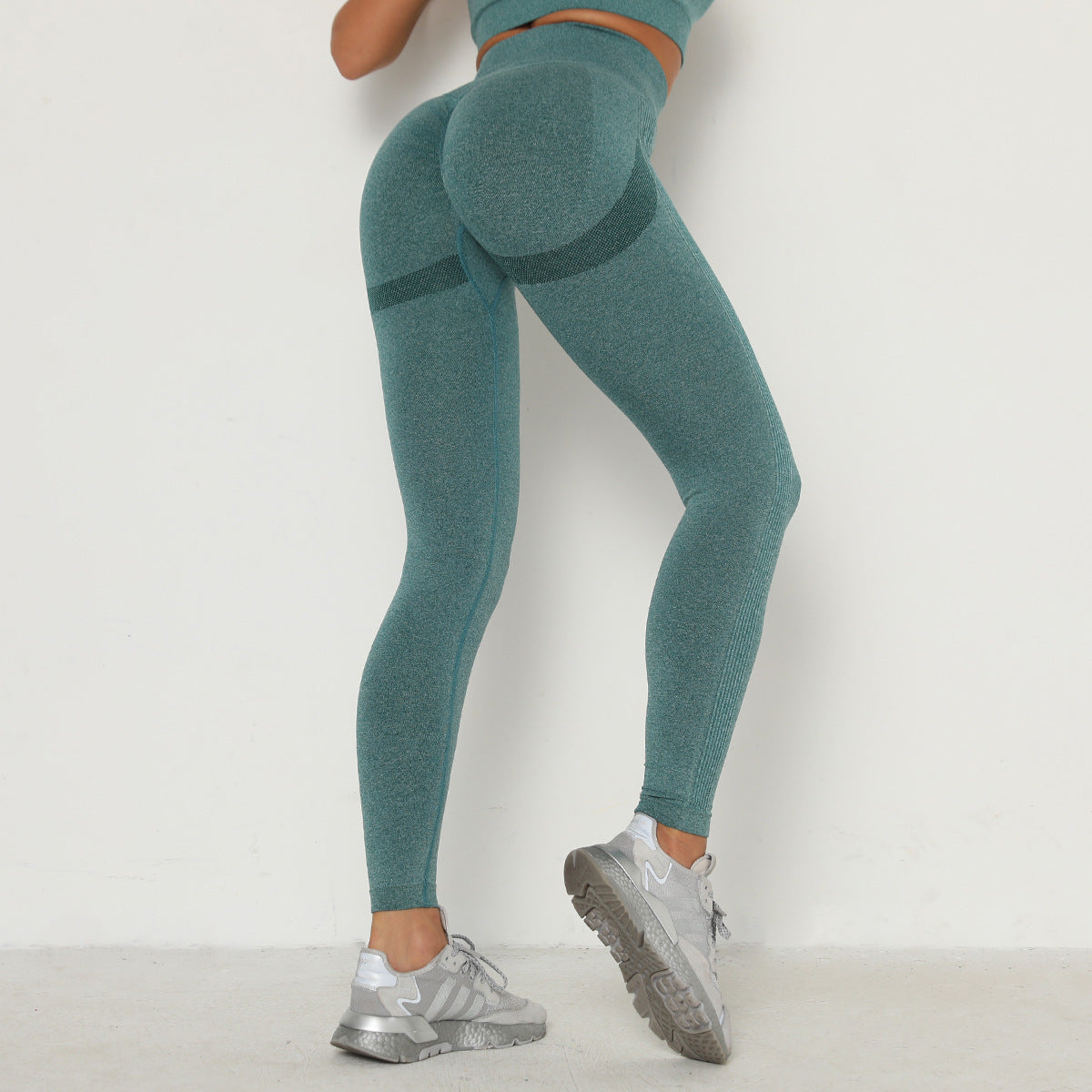 2PC Women's High Waisted Leggings Seamless Peach Butt Lift Tummy Control  Yoga Pants Booty Anti-Cellulite Tights, Blue+green, Medium : :  Clothing, Shoes & Accessories