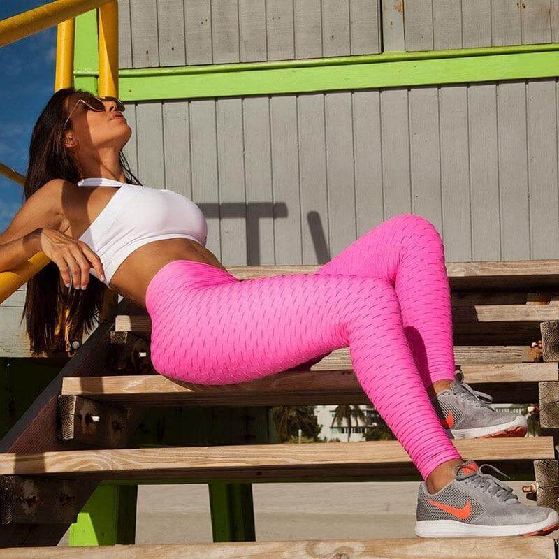 Pink Lift Leggings - The Peach Lift™ | Original Butt Lift - Anti Cellulite Leggings